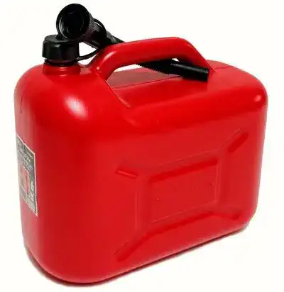Benzinkanister 20 Liter aus Kunststoff von DEMA in Rot
