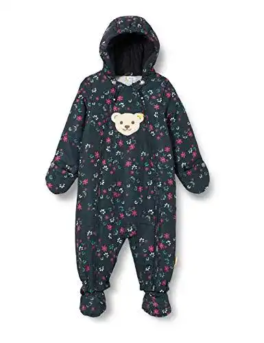 Schneeanzug für Babys von Steiff in Marineblau