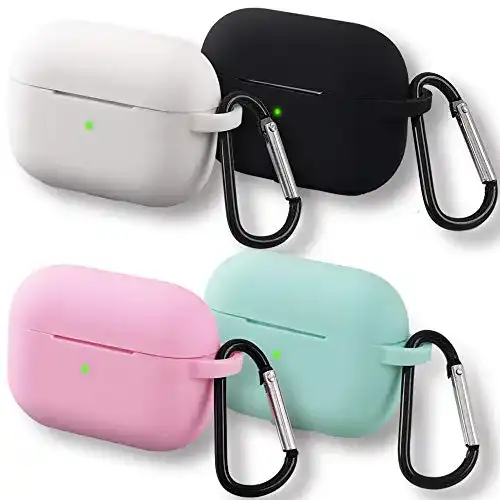 Silikon-Schutzhülle für AirPods Pro im 4er-Pack von homEdge