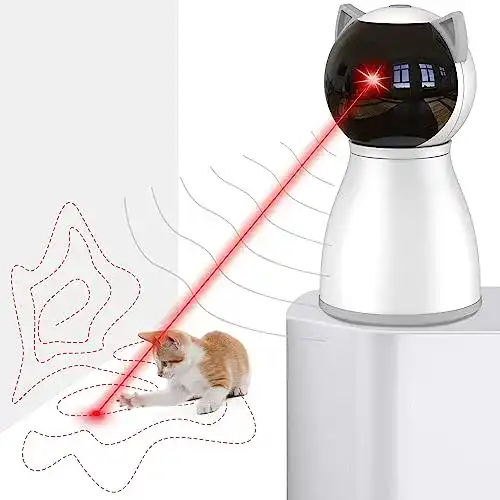 Elektrisches Katzenspielzeug Petiepaw mit zufälliger Lasertrajectorie