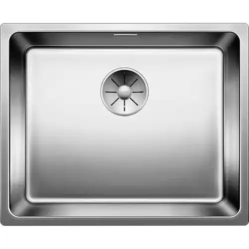 Edelstahlspüle Blanco Andano 500-U für Unterbau 60 cm Unterschrank