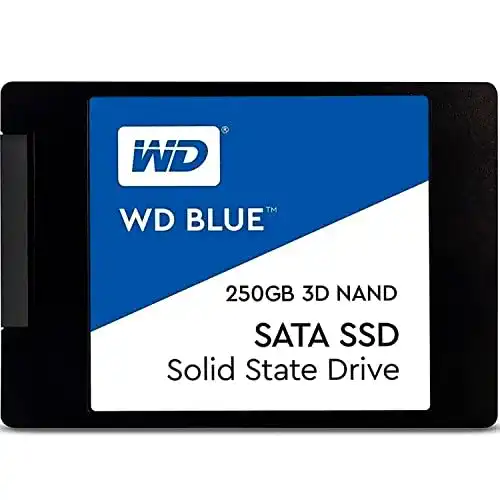250GB Western Digital WD Blue SATA SSD 2,5 Zoll