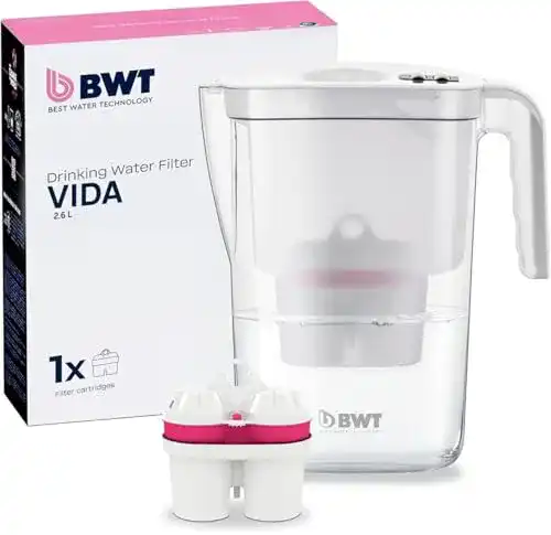 BWT Tischwasserfilter Vida mit 1 Magnesium-Filterkartusche