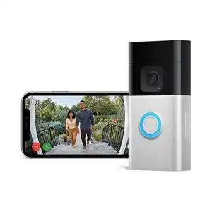 Ring Akku-Videotürklingel Plus – Kabellose Türklingel mit HD-Video