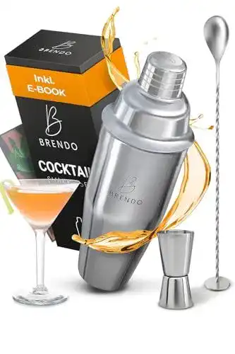 3-teiliges Brendo Cocktailmixer Set für die Cocktailzubereitung