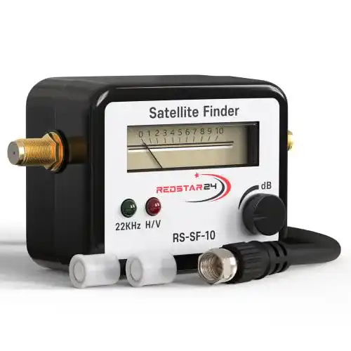 Sat-Finder RedStar24 SAT Signal Messgerät für digitale Satellitenanlagen