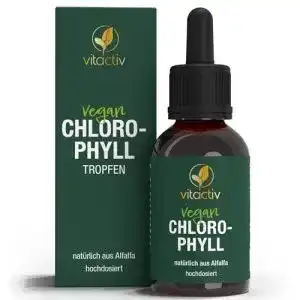 Chlorophyll-Tropfen von Vitactiv Natural Nutrition