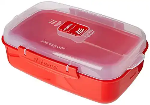 Mikrowellendose Sistema Microwave rechteckige Schüssel 1,25 l