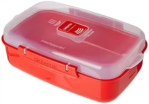 Mikrowellendose Sistema Microwave rechteckige Schüssel 1,25 l