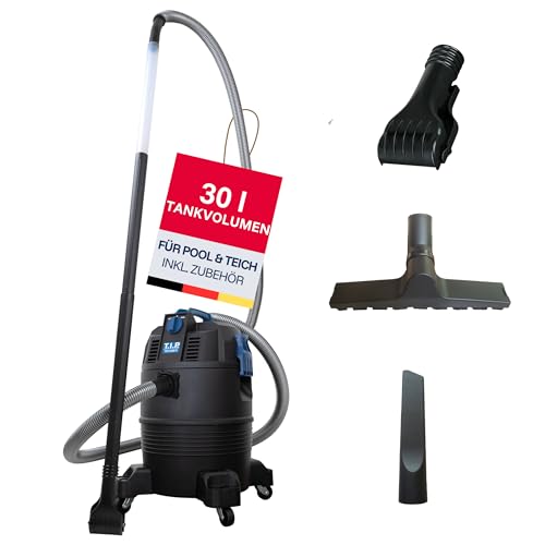 Schlammsauger T.i.p. Teich- und Poolsauger TSS 1600 K mit 30 l Tankvolumen