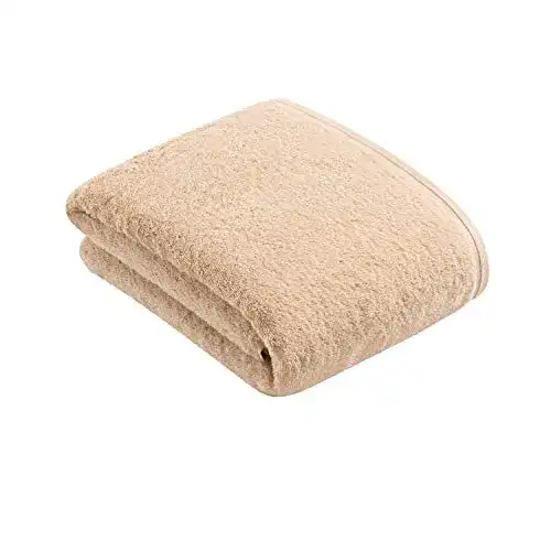 Vossen Vegan Life Badetuch 100 x 150 cm – Handtuch aus 100% pflanzlicher Baumwolle