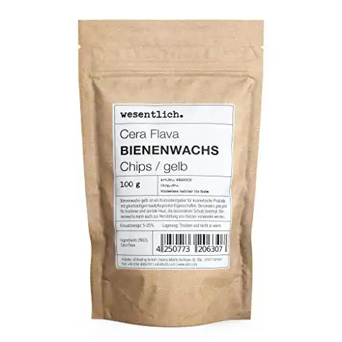 Bienenwachs Pastillen Gelb 100g von Wesentlich