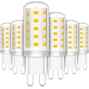 Dimmbare G9 LED Lampe Warmweiß von LEDYA, 3W, 6er Set