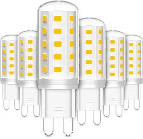Dimmbare G9 LED Lampe Warmweiß von LEDYA, 3W, 6er Set
