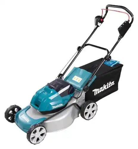 Makita DLM463Z Akku-Rasenmäher 2x18V mit 60 Litern Grasfangbehälter