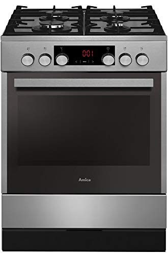 Gasherd Amica SHEG 914 121 E mit Gaskochfeld und Elektro Backofen