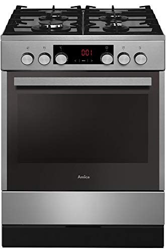 Gasherd Amica SHEG 914 121 E mit Gaskochfeld und Elektro Backofen