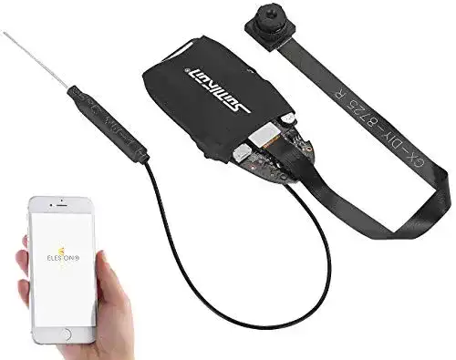 Spionagekamera Somikon Micro Kamera: Full-HD-Micro-Einbau