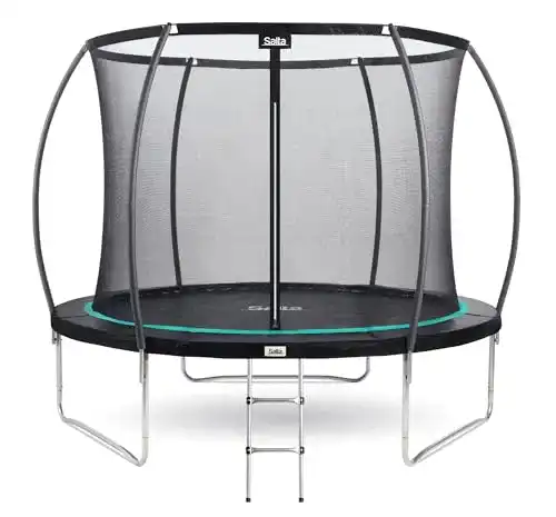 Trampolin 305 cm Salta Cosmos mit Sicherheitsnetz und Leiter