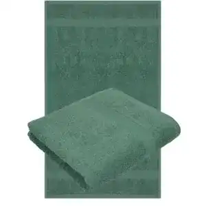 Betz Handtuch-Set 2-teilig aus 100% Baumwolle in Tannengrün