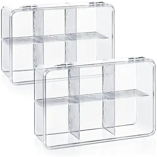 Teebox Com-Four 2 Stück Aufbewahrungsbox für Tee und Teebeutel