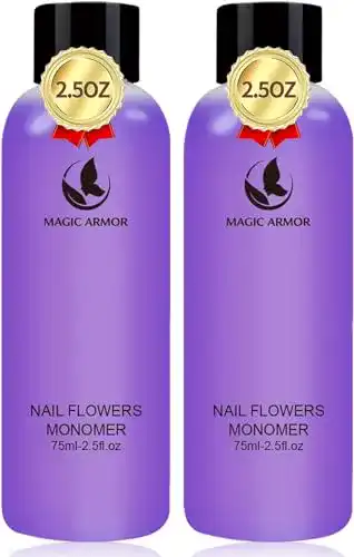 Acryl-Liquid Magic Armor 2 x 75ml geruchsarm für Acrylnägel