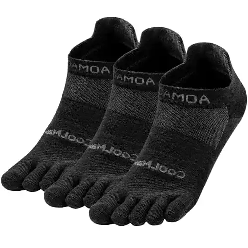 Zehensocken für Männer und Frauen mit Coolmax Material von OrrinSports