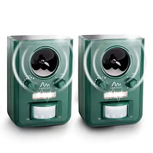 Katzenschreck Gardigo Tiervertreiber Ultraschall Solar 2er Set