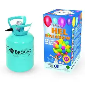 Ballongas BroGaz Helium Gasflasche 0,40 m³ für bis zu 50 Luftballons