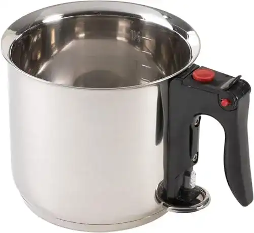 Simmertopf Baumalu 220565 Edelstahl 18/10 1,5 Liter 16 cm rund