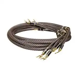 Dynavox Black Line Lautsprecherkabel, Paar, 5m, flexibel und hochwertig