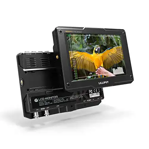 Field Monitor Lilliput H7s 7 Zoll 3G-SDI mit 1800cd/m² Helligkeit