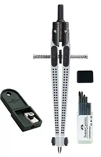 Zirkel Faber-Castell 174472 Grip 2001 mit Schnellverstellfunktion