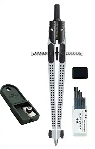 Zirkel Faber-Castell 174472 Grip 2001 mit Schnellverstellfunktion