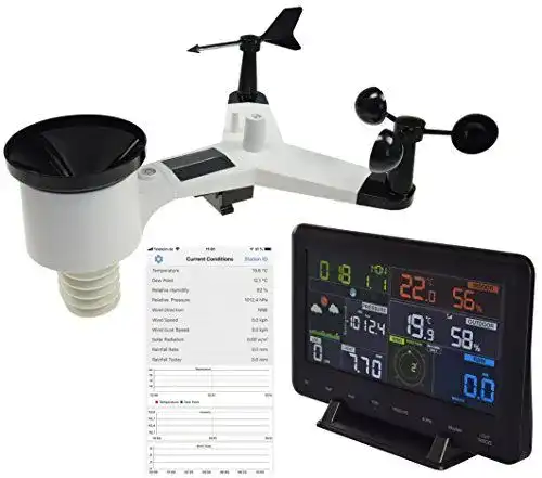 Chilitec WLAN Wetterstation 12in1 für präzise Wetterdaten