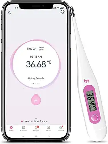 Digitales Zykluscomputer Basalthermometer Femometer Vinca