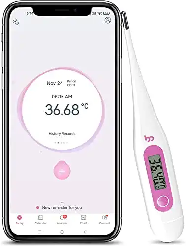 Digitales Zykluscomputer Basalthermometer Femometer Vinca