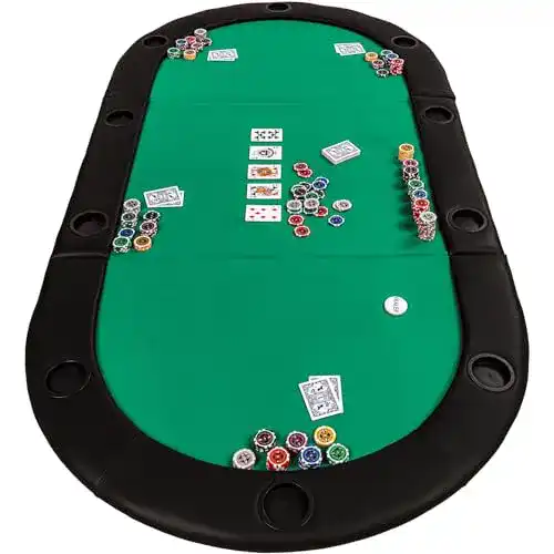 Faltbare Pokerauflage von Games Planet für Pokertische