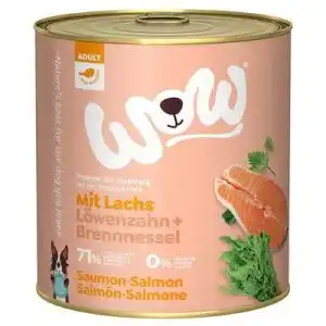 Hundefutter nass Adult mit Lachs, 6x 800g – reichhaltige Ernährung für Hunde
