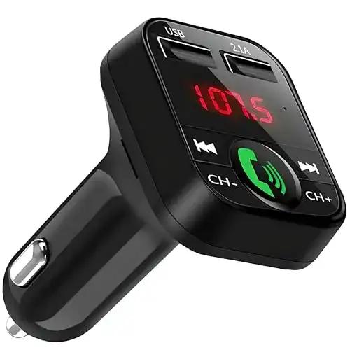 Bluetooth-FM-Transmitter Retoo für das Auto mit Dual USB-Anschlüssen