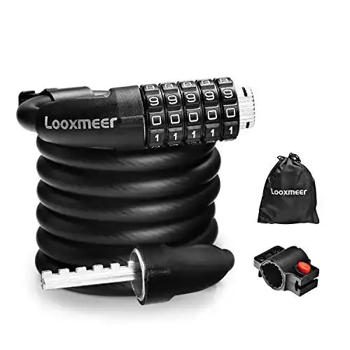 Fahrradschloss Looxmeer 180 cm/12 mm mit hoher Sicherheitsstufe