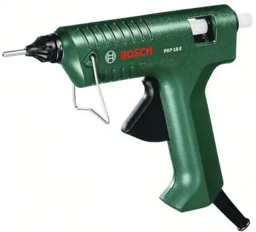 Heißklebepistole 7mm Bosch PKP 18 E für präzises Verkleben