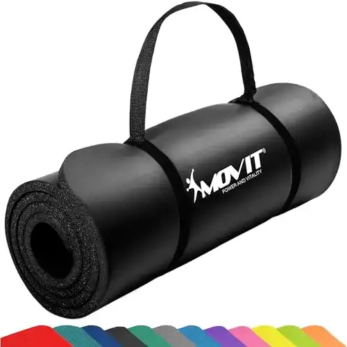 Fitnessmatte MOVIT Gymnastikmatte, hautfreundlich und phthalatfrei