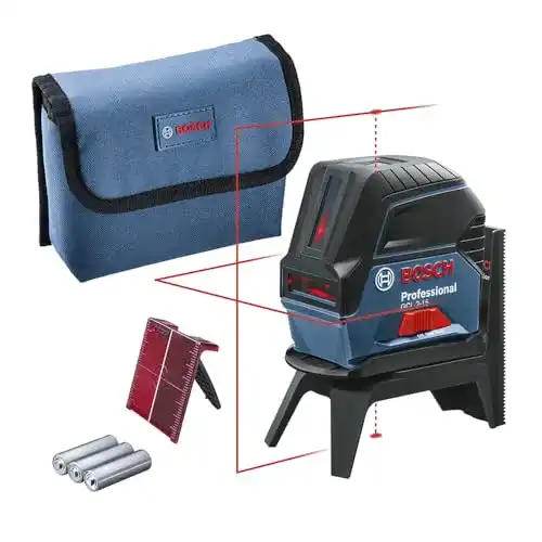 Bosch Professional Kreuzlinienlaser GCL 2-15 für präzise Nivellierarbeiten