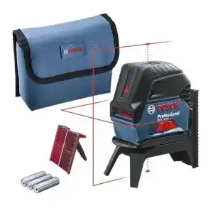 Bosch Kreuzlinienlaser GCL 2-15 für präzise Nivellierarbeiten
