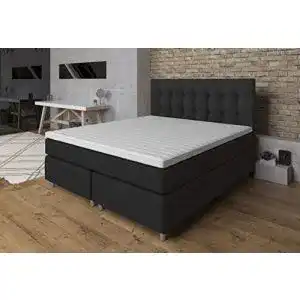 Boxspringbett Tesla Dreams 180×200 mit Taschenfederkern und Topper