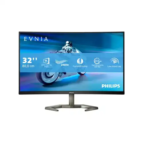 32 Zoll Gaming Monitor Philips Evnia 32M1C5200W Full HD 240 Hz