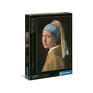 Clementoni Puzzle 39614 Vermeer Das Mädchen mit dem Perlenohrring