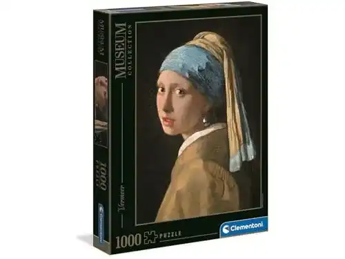 Clementoni Puzzle 39614 Vermeer Das Mädchen mit dem Perlenohrring