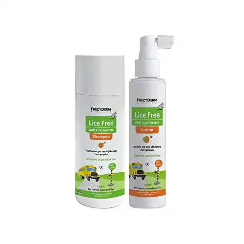 FrezyDerm Lice Free Set – Läuse-Shampoo und Lotion